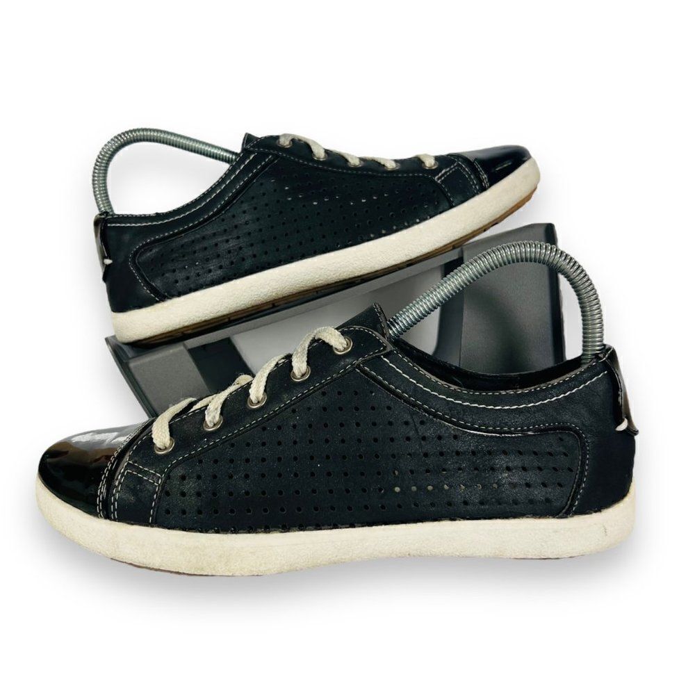 Sole Senseability Casual Lace-up Sneakers Black Women's 7.5M‎